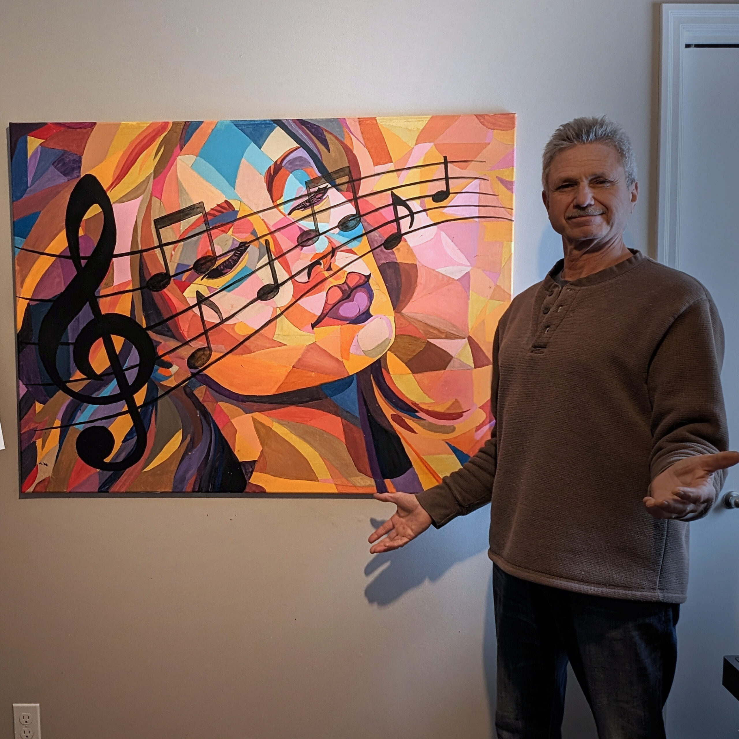 Immersed in the Melody - Music Room Art