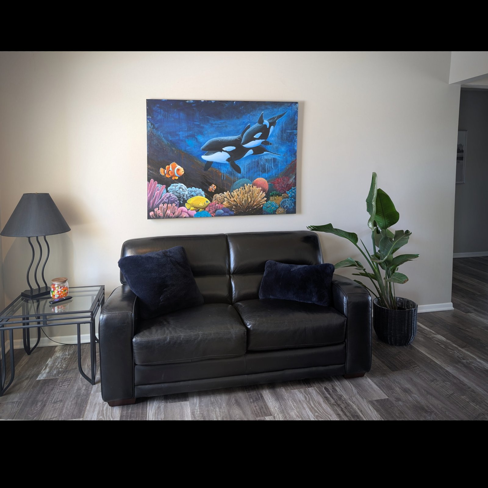 Orca Whales - 48" x 36"