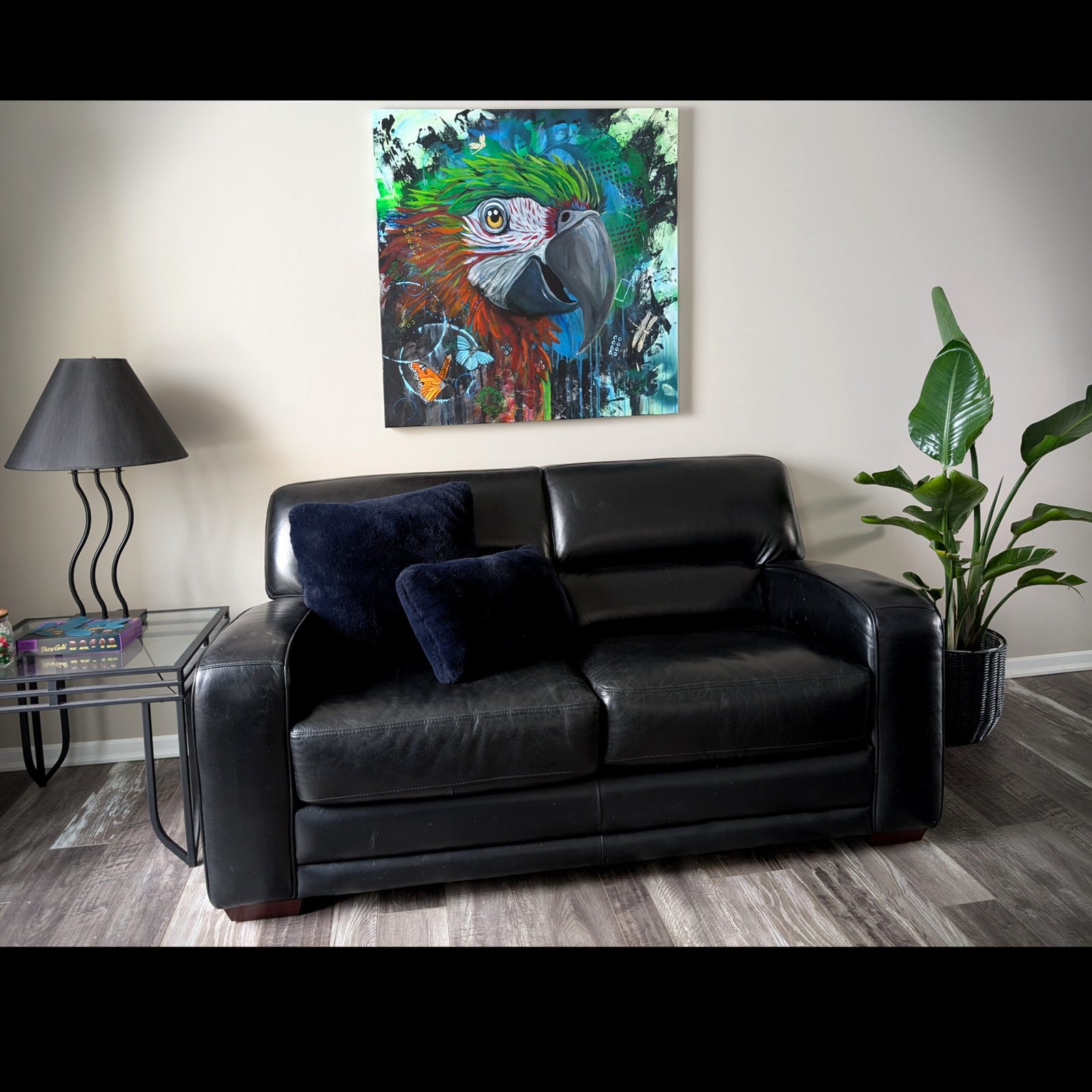 Parrot - 36" x 36"